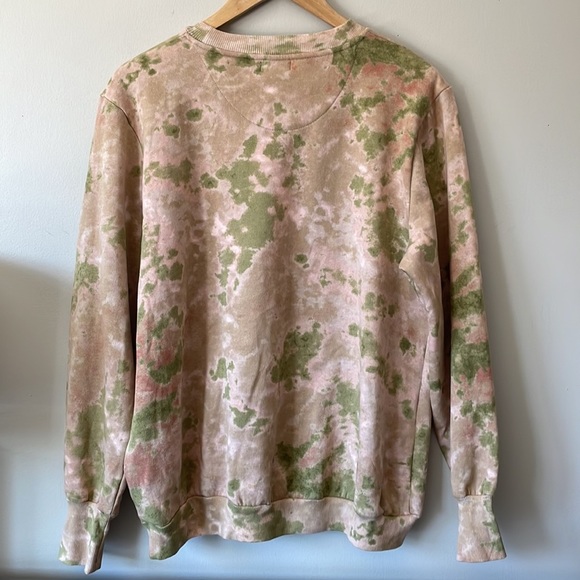 AFRM Tie Dye Crewneck Sweatshirt Soft - Picture 3 of 11